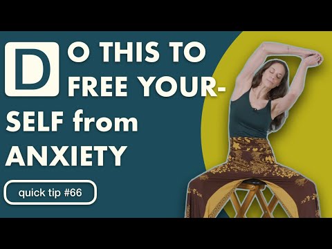 Quick Tip #66: FREE yourself from ANXIETY #energywork #intuitivemovement