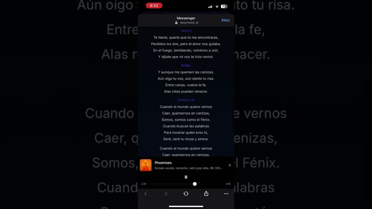 Lienna Stone (Taliyah Espinosa) - Phoenixes (Spanish version)