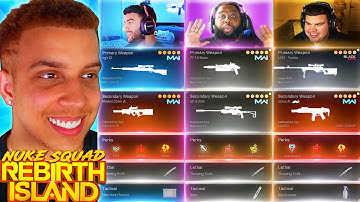 FAZE NUKE SQUAD MAKES EACH OTHER’S LOADOUTS IN REBIRTH ISLAND! 😨