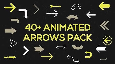 Arrow Green Screen Effects Animated