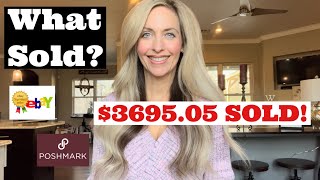 What Sold on EBay & Poshmark! How much Gross & Profit I Made Reselling Feb 2023 How to Block Buyers