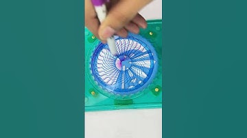 Soothing Spirograph ASMR for Deep Relaxation and Calm! #art #spirograph #2024 #asmr #shorts #relax