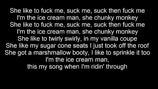 Tyga -  Ice Cream Man (Lyrics On Screen) [FULL HD]
