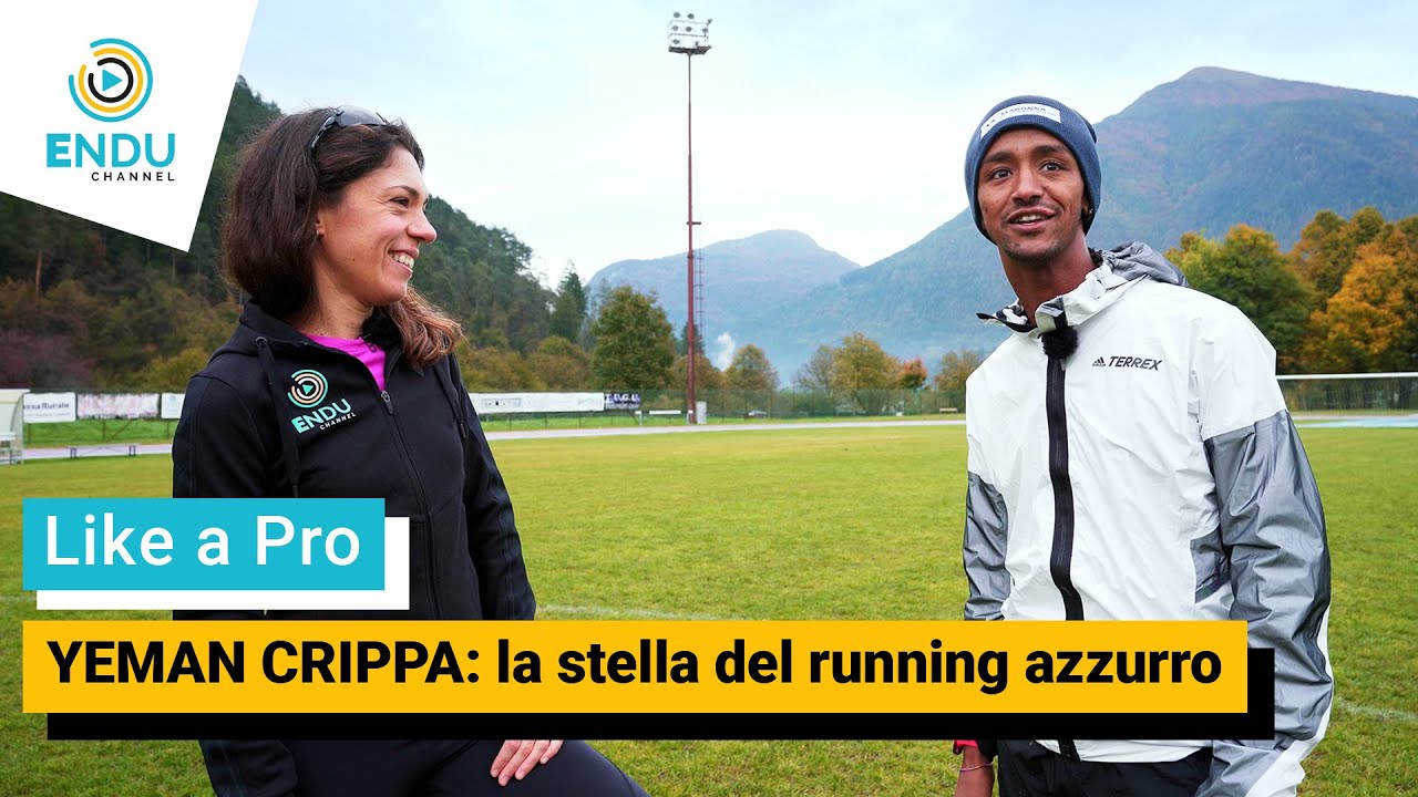 Встреча с Йеманом Криппой, звездой итальянского бега из Трентино.