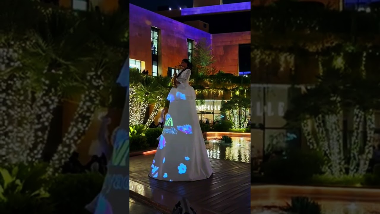 APIX Designs Studio 3d Mapping Via Riyadh with OB Talent Agency