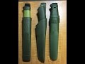 Mora Kansbol Compared to 2000 and Bushcraft Forest - the knife I have been waiting for!