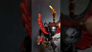 Painting the Jump Pack Glow | Blood Angels Chaplain Daenor