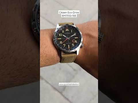Citizen Eco-Drive BM7550-10E. Mai più cambio Pila