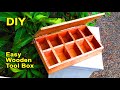 How To Make a Wooden Tool Box at Your Home | DIY Wooden Box