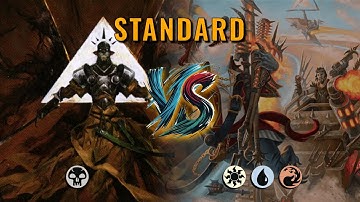 MTG Standard - Mono Black Midrange by Numbskull VS Jeskai Aggro by IHONE