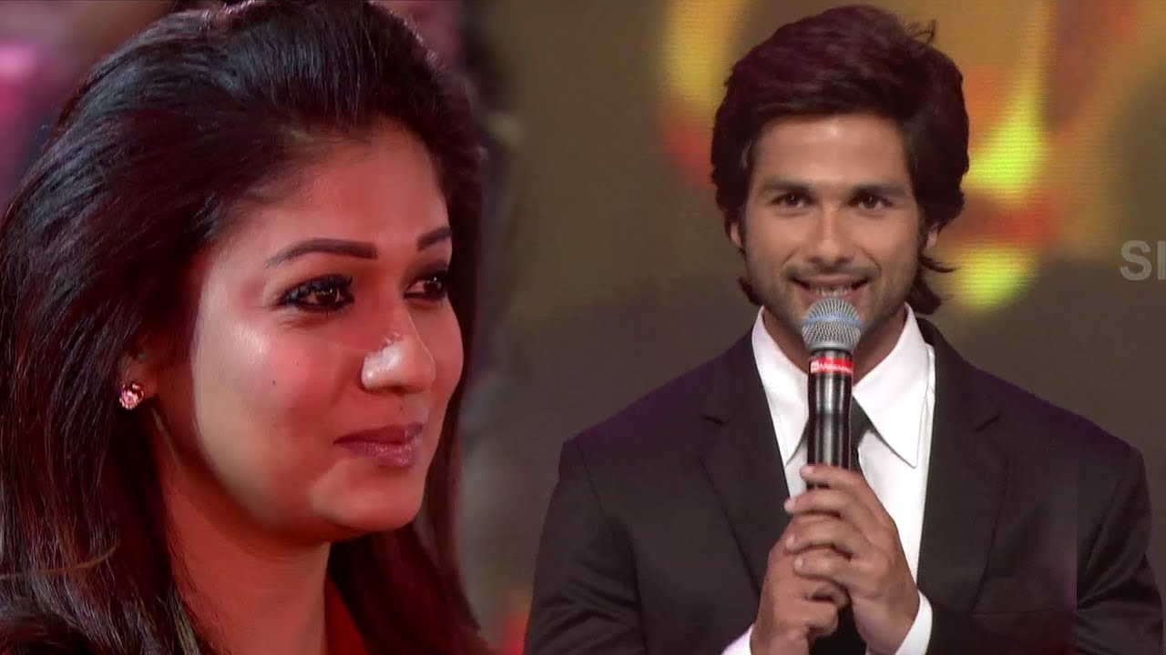 Шахид Капур пошутил на церемонии вручения премии South Awards.