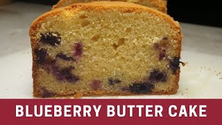 Blueberry Butter Cake