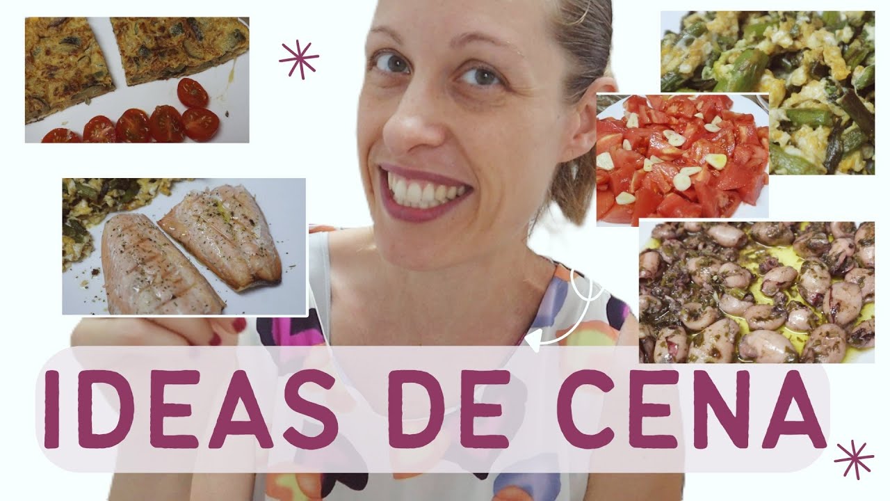 IDEAS DE CENAS RAPIDAS, SENCILLAS Y SALUDABLES | COCINA CONMIGO 👩🏼‍🍳