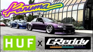 GReddy x HUF Meet: Tuner Culture Collides with Skateboarding Streetwear Style
