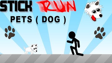 Stick Run -  PETS ( DOG )