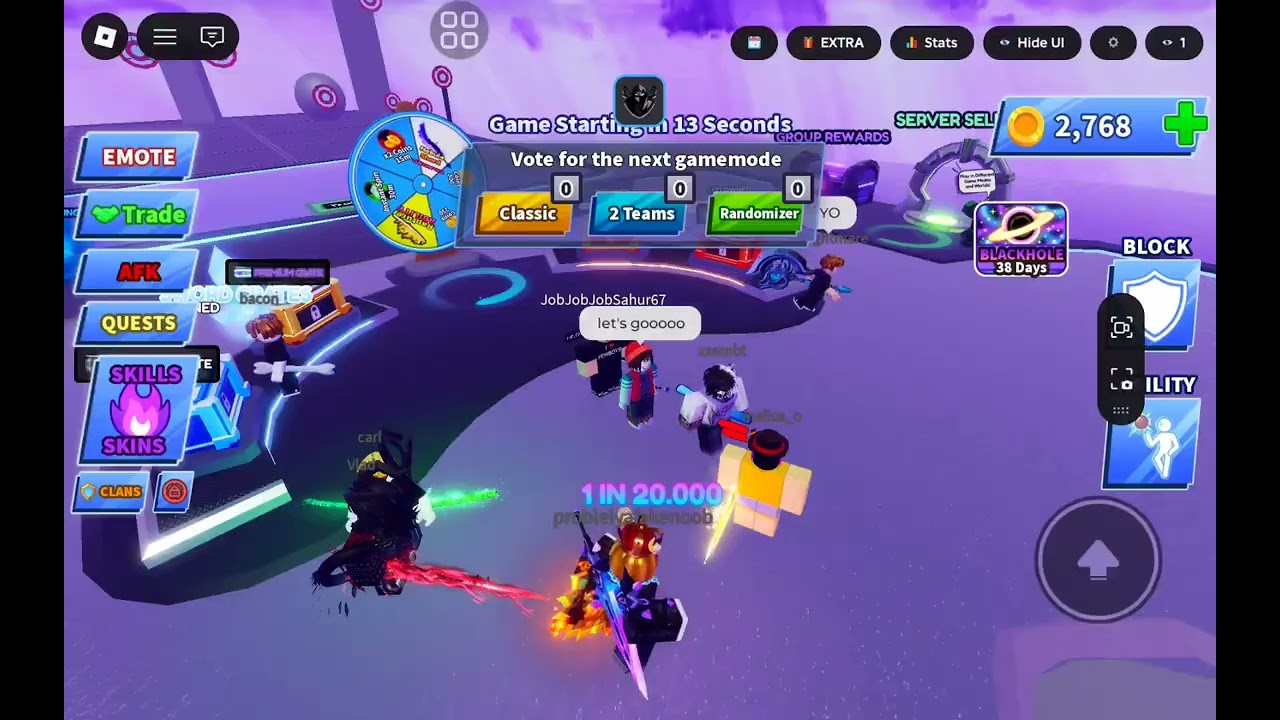 Collab with.. the same guy again #collab #roblox #bladeball 