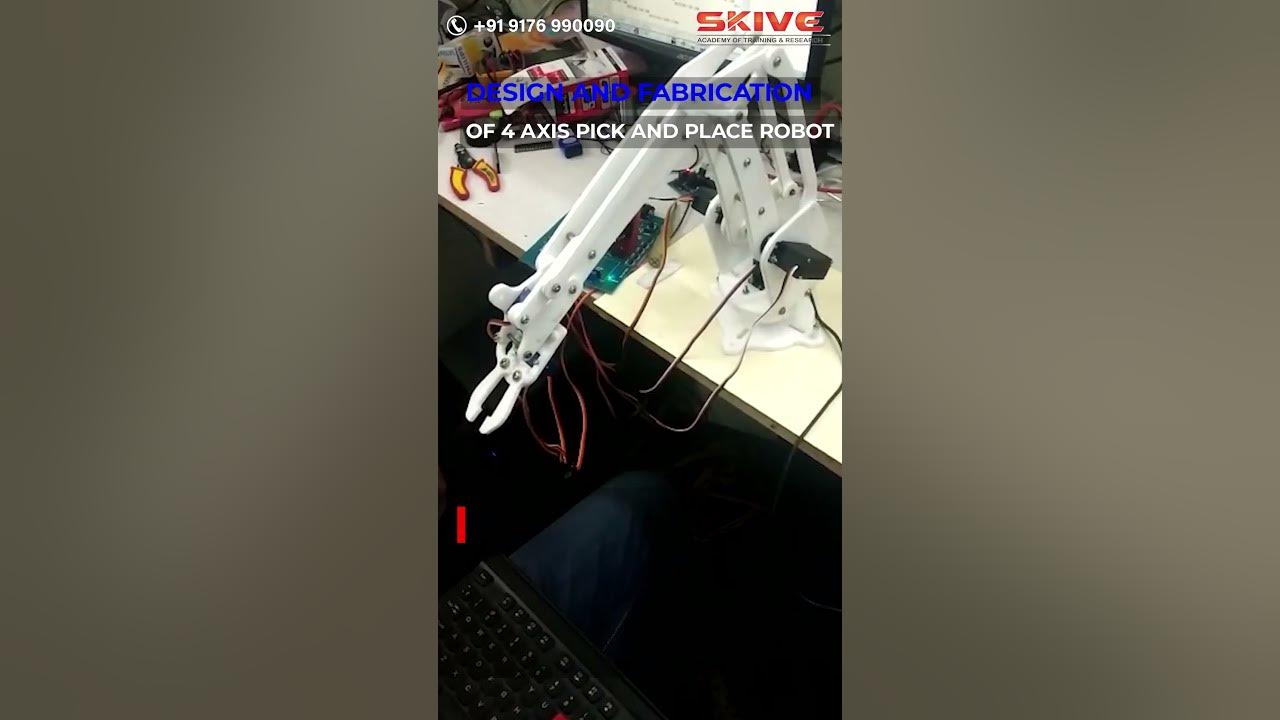 Pick and Place Robot Project: Arduino Based Project - YouTube