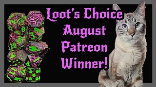Loots Choice August Giveaway; Handmade by Wisdom Check Creations (Storm)