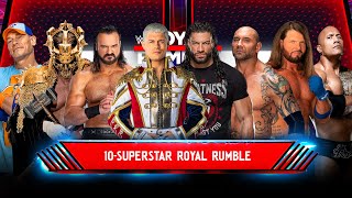 The American Nightmare Cody Rhodes Start form First in ROYAL RUMBLE Match