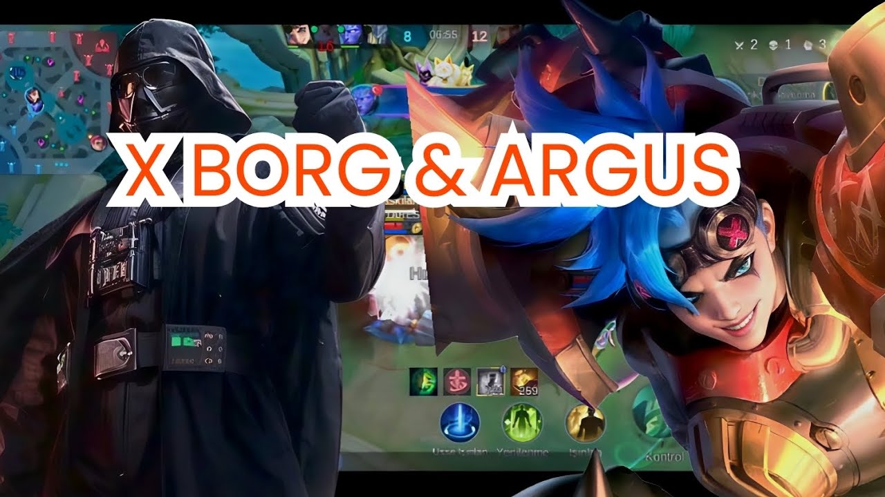 X BORG VE ARGUS ÇOK GÜÇLÜ MOBİLE LEGENDS BELERİCK - ARGUS-X BORG
