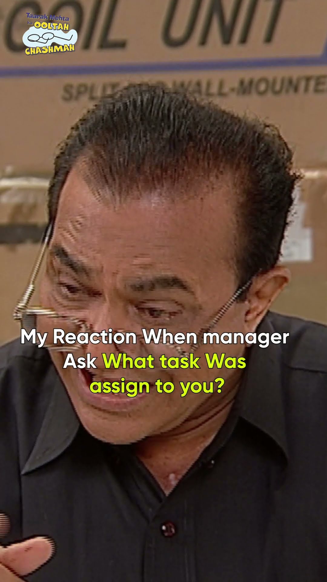Every Monday discussion with manager!  #tmkoc #comedy #relatable #shorts #comedyvideo #funny