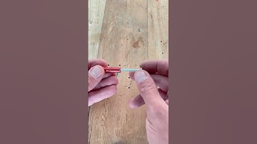 How can you easily hammer a dowel so that it does not bend #shorts