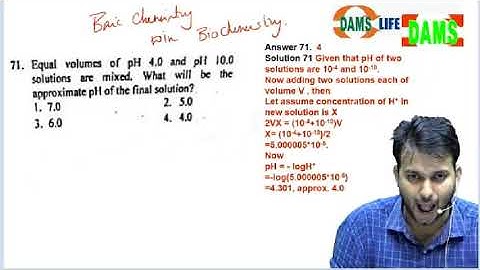 CSIR Life Sciences June 2019 paper  explanation (Biochemistry)