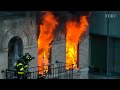 **EARLY ARRIVAL** Heavy Fire Out the Windows, 20ft Flames thru roof [ Manhattan 3rd Alarm Box 1017 ]