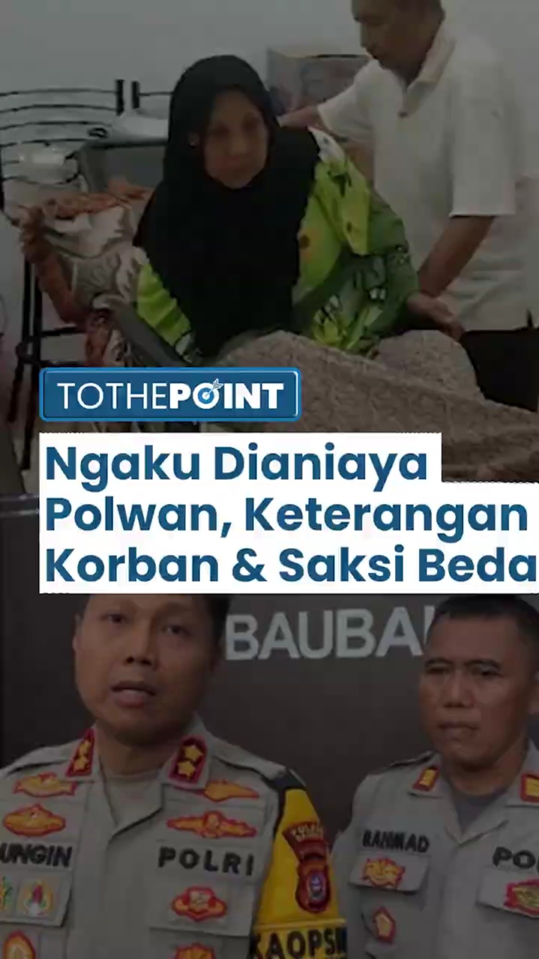 Seorang Oknum Polwan Diduga Aniaya Lansia di Baubau, Keterangan Korban dan Saksi bak Langit dan Bumi