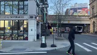 Live NYC Walking Commute: Williamsburg Brooklyn to Kips Bay Manhattan - Apr 10, 2023