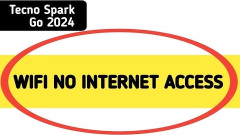Wi Fi connected but no internet access techno Spark go 2024, Wi Fi connect hone per bhi internet nah