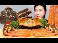 요런 밥도둑!!! 킹크랩 간장게장 리얼사운드 먹방 ASMR SOY SAUCE MARINATED RAW KING CRAB MUKBANG EATING SOUNDS