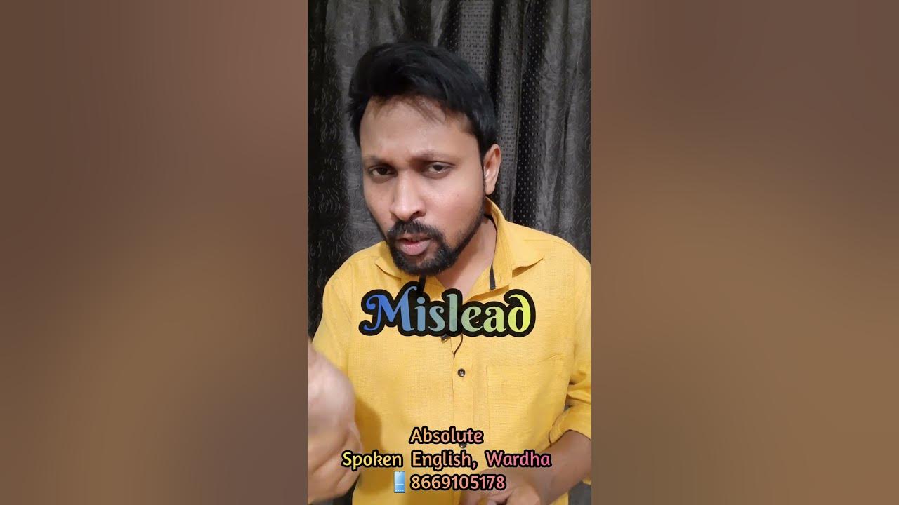 Mislead Meaning Usages In English English Vocabulary mislead-meaning-usages-in-english-english-vocabulary