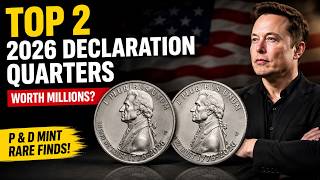 2026 Declaration of Independence Quarter Value | Rare P & D Mint Coins Revealed