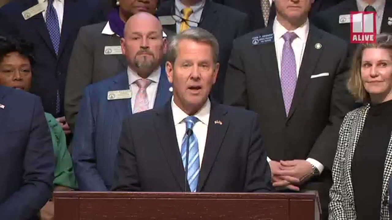 Re-watch: Gov. Brian Kemp, General Assembly discuss budget for fiscal year 2023