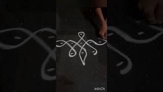 Daily rangoli simple kolam easy muggu apartment kolam