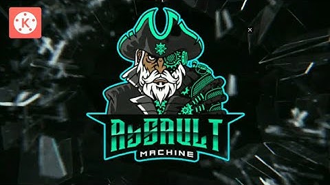 How to make glass breaking intro in kinemaster in hindi!!  Kinemaster intro