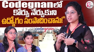 Codegnan Student Feedback About Job Placement || The Best Coding Institute  @Sumantvpeddapalli