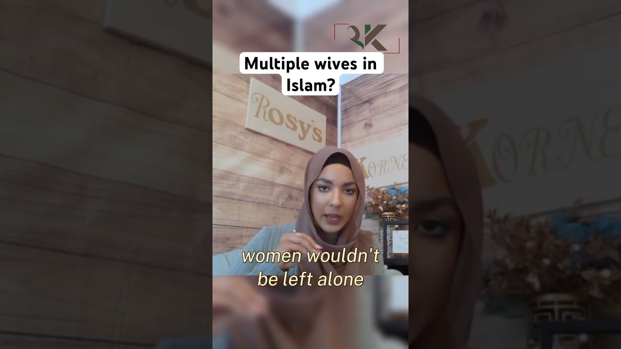 Multiple wives in Islam? #religion #islamicvideo #converttoislam #revert #hijabi #polygyny