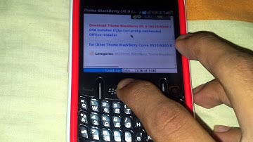 Blackberry - Theme OS6 For Blackberry 8520