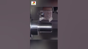 Tiện ren tốc độ cao – Không rung, không mẻ, ren đẹp sắc nét đến từng bước ren!#tien_ren_gan_manh