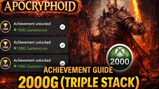 Apocryphoid: 2000G Achievement Guide (Triple Stack)