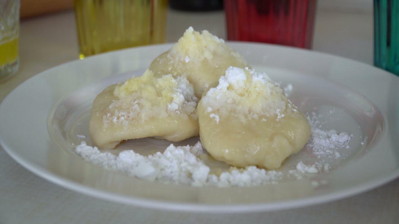 Vynikající tvarohové KNEDLÍKY s jablky 🍏 | Vaříme s Kubíčkem (RECEPT #33)