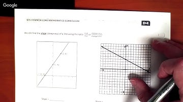 Module 4B - Grade 8 - Lesson 15 - The Computation of Slope of a Non-Vertical Line