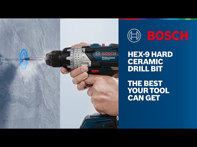 Bosch Hex-9 Hard Ceramic Drill Bit - Youtube