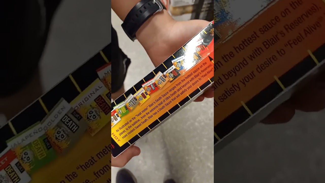 Have you ever tried 🥵🥵🥵Blair's Ultra Death Sauce 