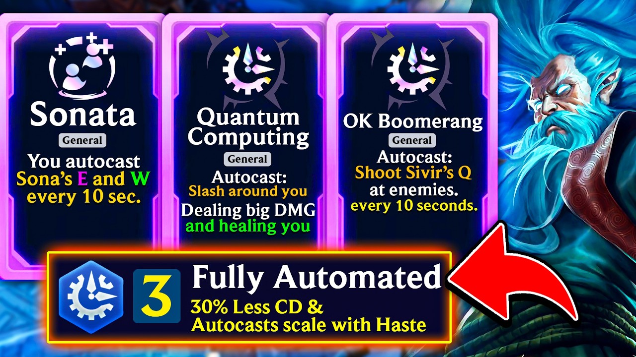 Fully Automated x3 Zilean: God Roll Autocast Build | ARAM Mayhem