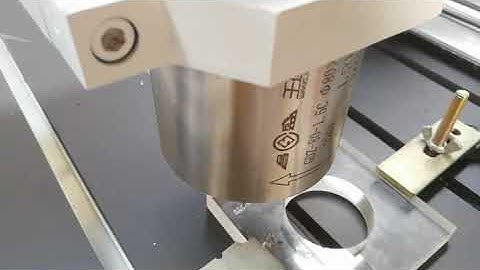 mini cnc router machine AKG6090 engraving acrylic