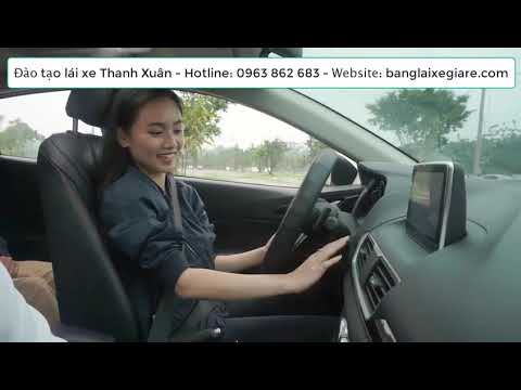 Video Học lái xe ô tô hạng B1 - Buổi học đầu tiên của nữ học... - YouTube