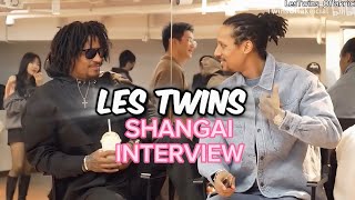 INTERVIEW LES TWINS AT WORKSHOP IN SHANGAI 2023 @OfficialLesTwins